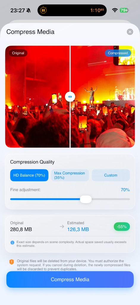 Media Compression